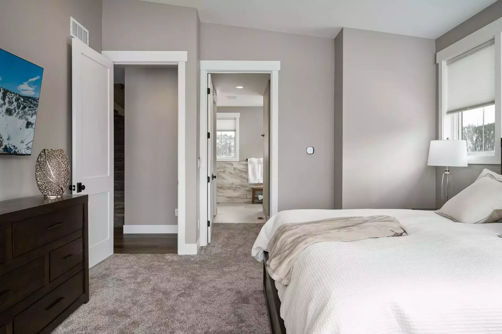 All the beds are updated and incredibly comfortable. Another feature that makes this rental so relaxing!