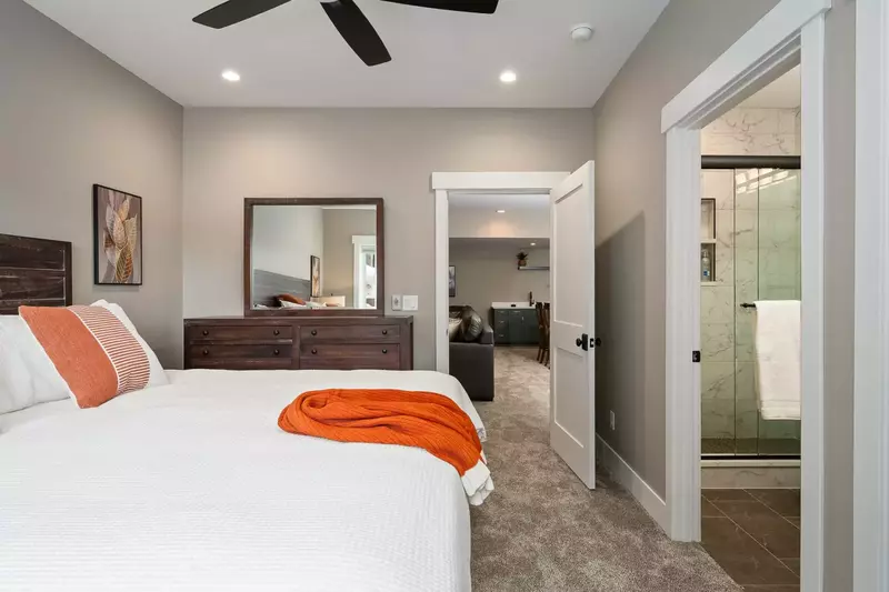 After a long day on the slopes nothing beats crashing into a comfortable king bed.