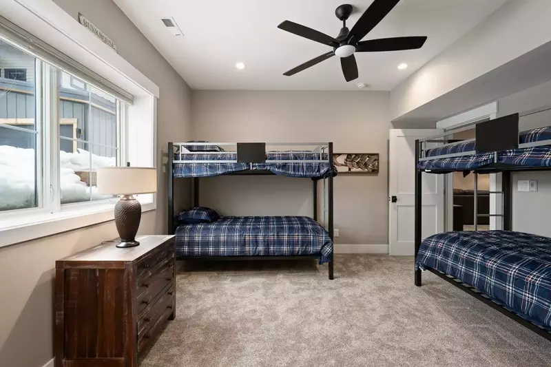 The bunk room is a perfect place for kids and kids at heart!