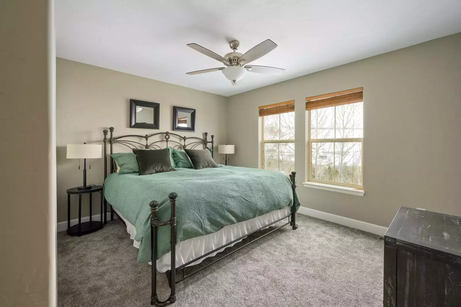 All the beds are updated and incredibly comfortable. Another feature that makes this rental so relaxing!