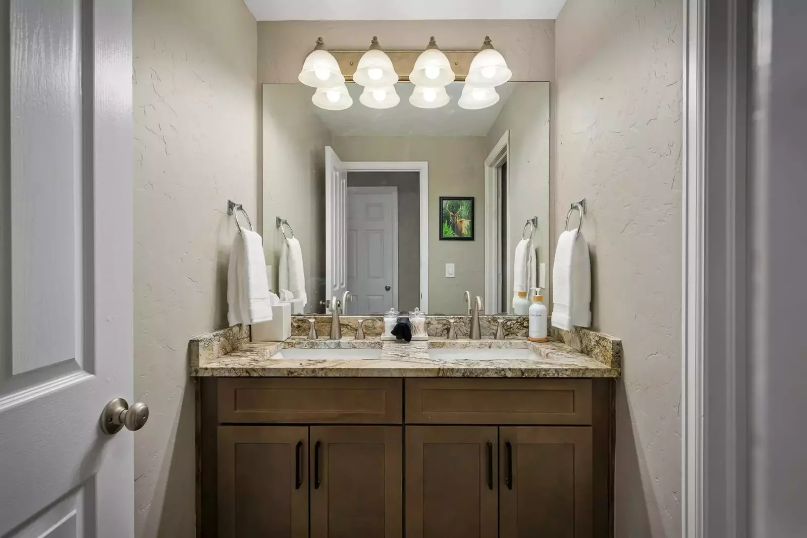 Various toiletries supplied.