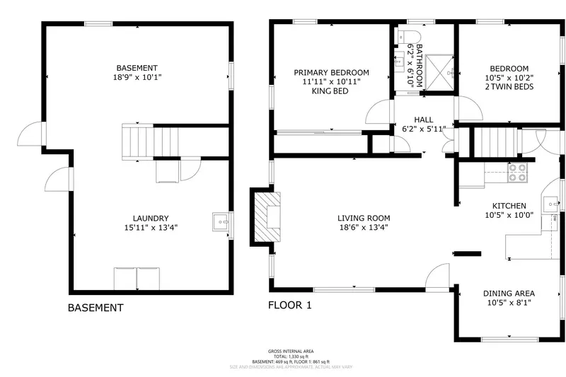 This rental has a lovely design that makes excellent use of the space.