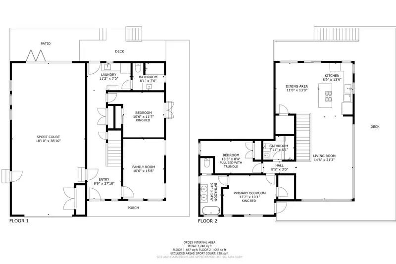 A detailed layout of Beach Ball.