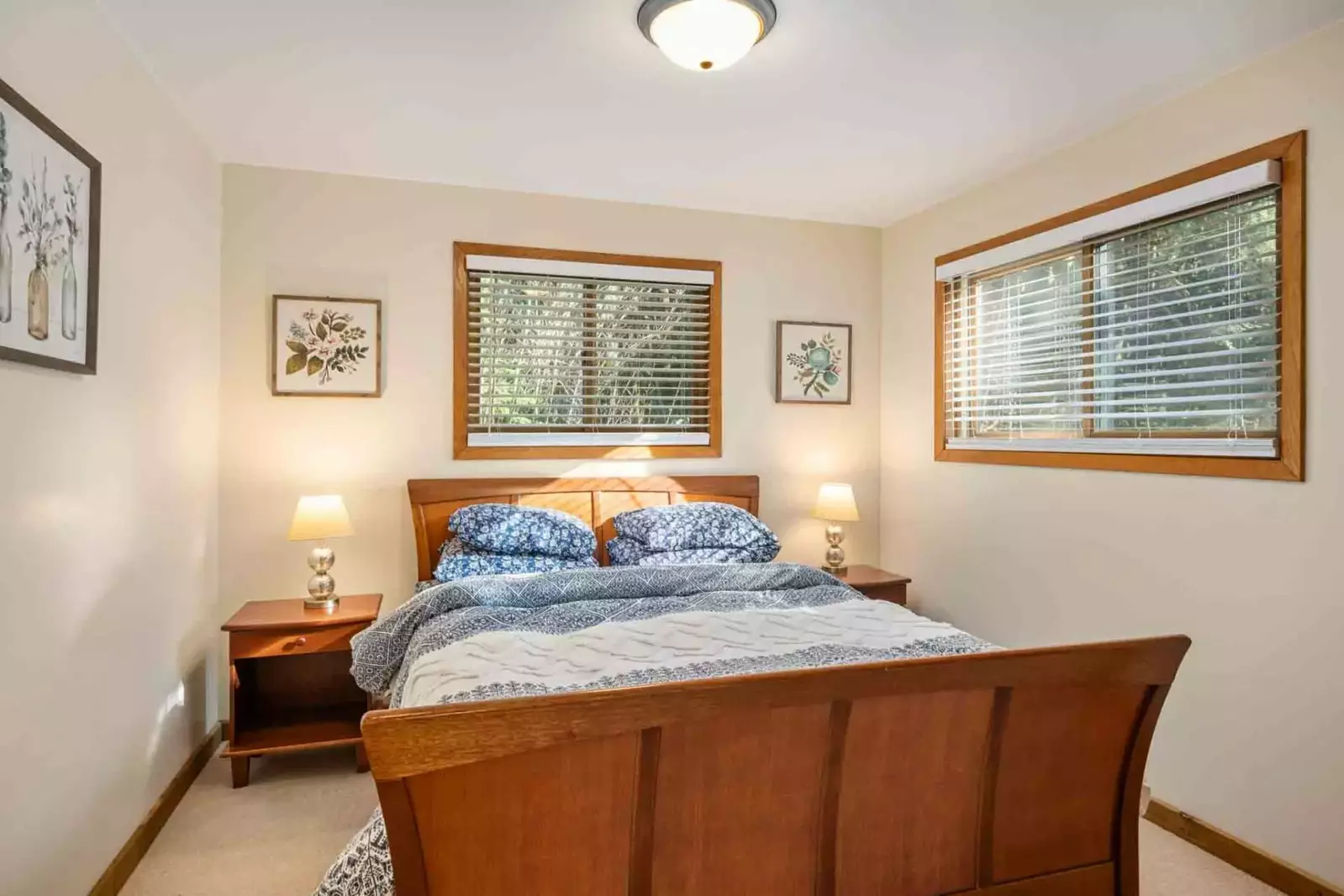 Sleep in and treat yourself to a chill day in this comfortable bed. You deserve it, you're on vacation!