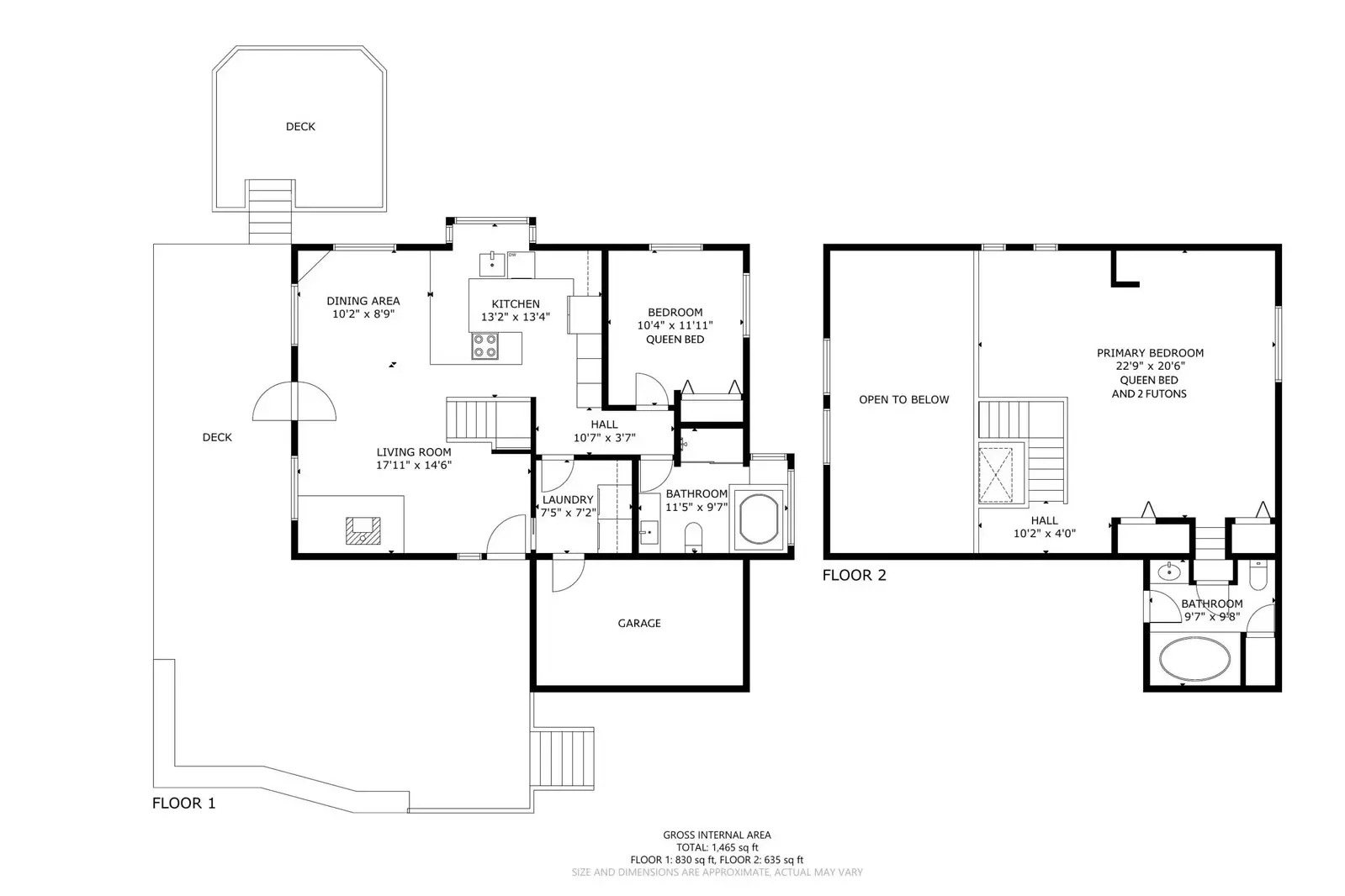 This rental is very spacious with many areas to relax and recharge.