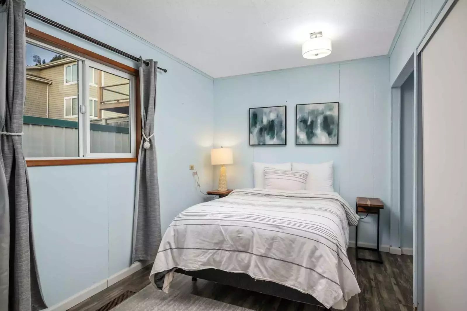 All the beds are updated and incredibly comfortable. Another feature that makes this rental so relaxing!