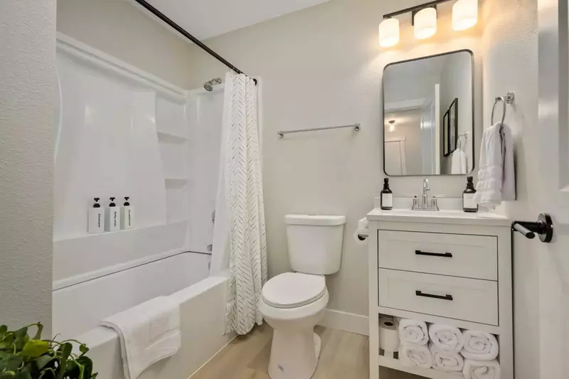 This rental has 2 full bathrooms available for our guests.