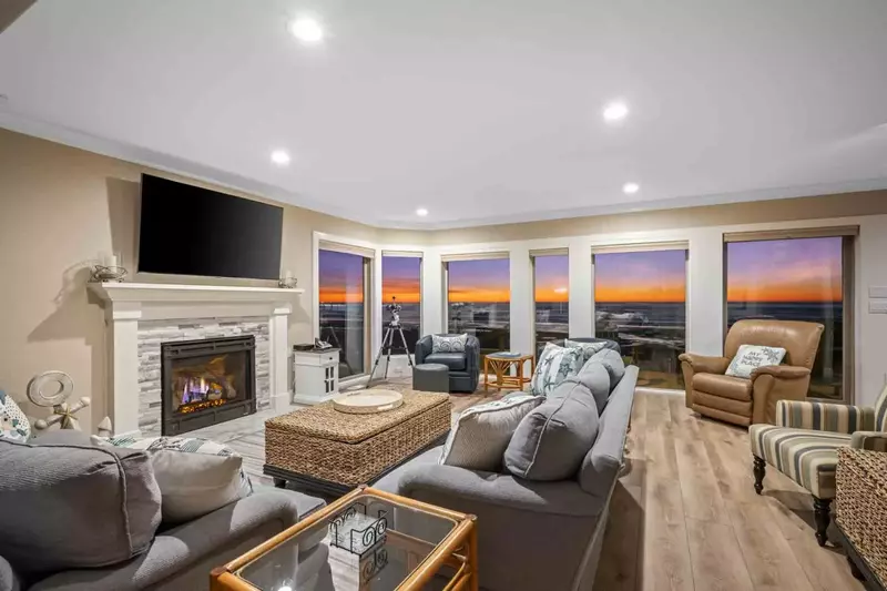 The sunsets in Lincoln City are enchanting.