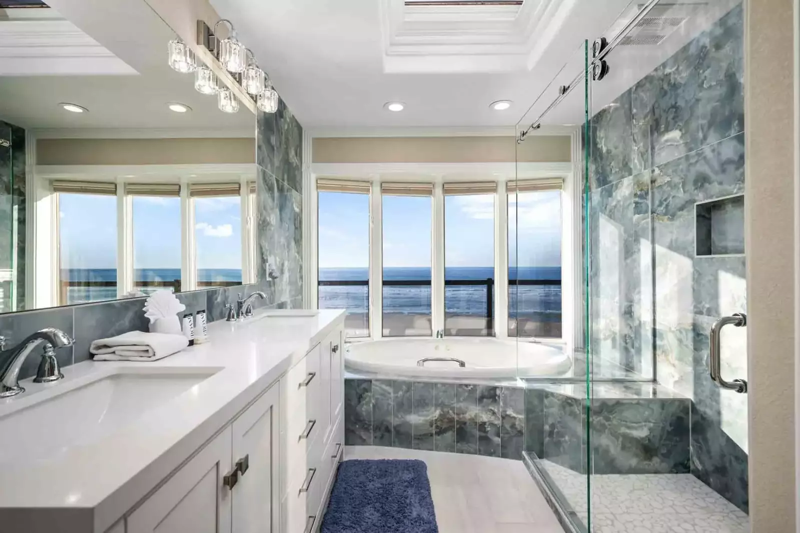 "Gas fireplaces and the master bathroom made this house truly luxurious." - Beth