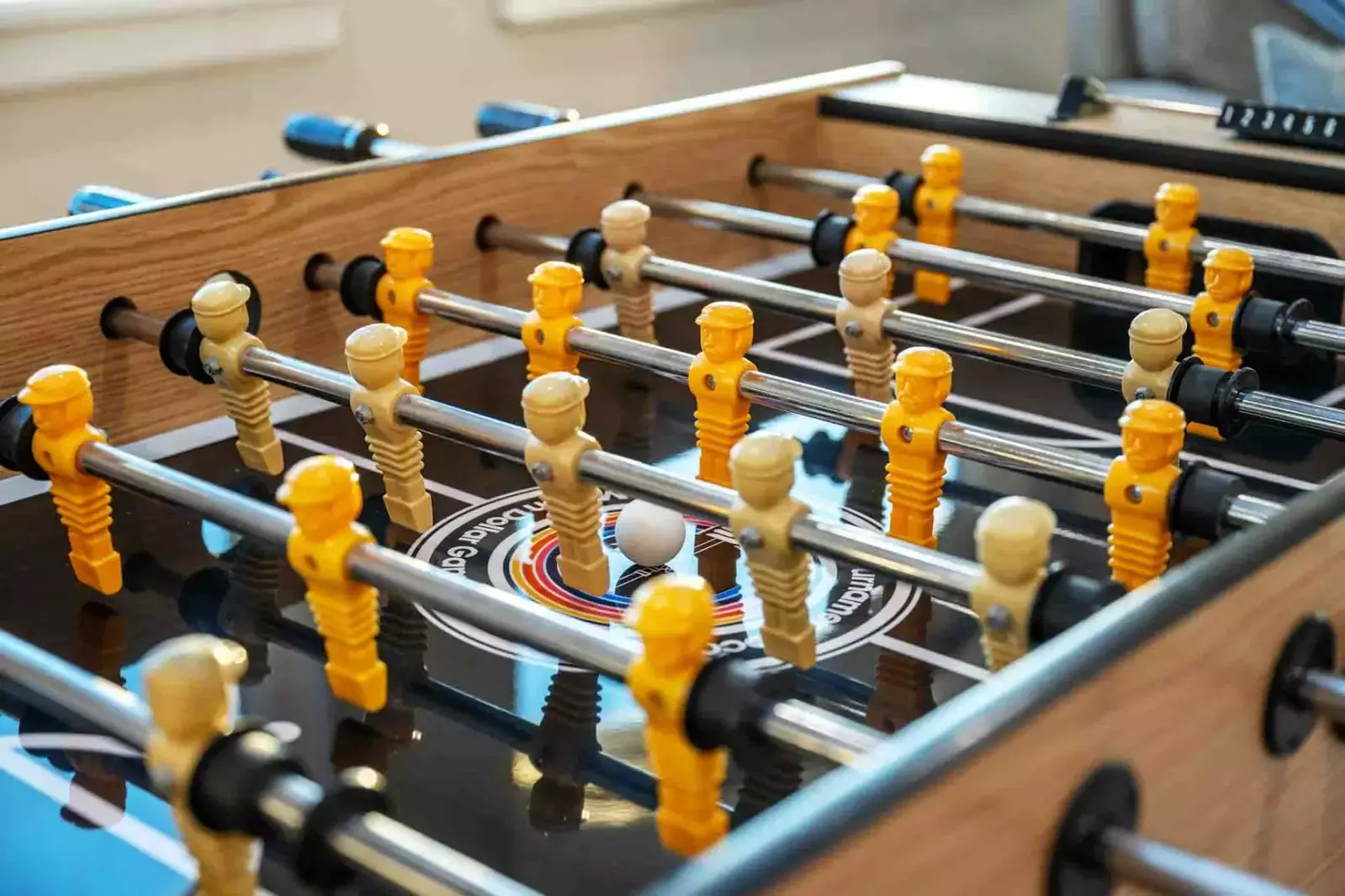 Find out who's the best foosball player in your family with a championship tournament.