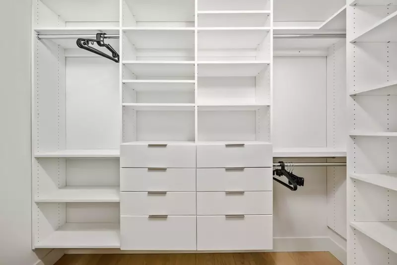 There is ample closet space throughout this rental.