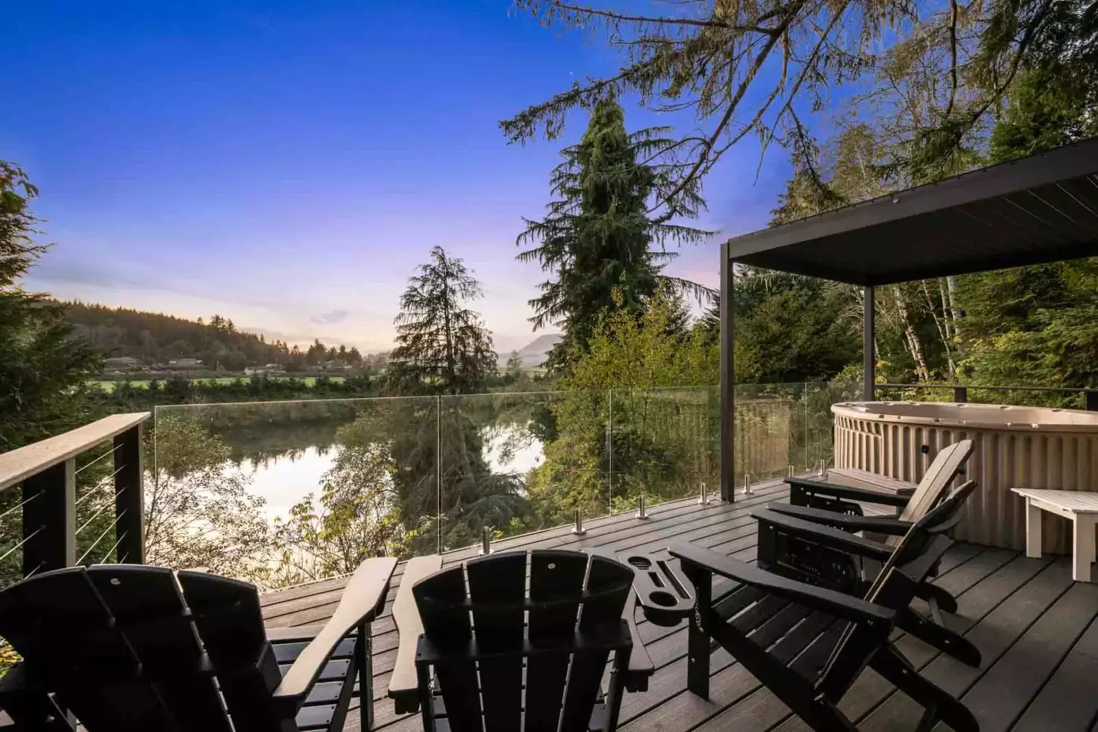 "Hearing the river from the bedroom and being able to see stars from the house really made this place stand out" - Nicole