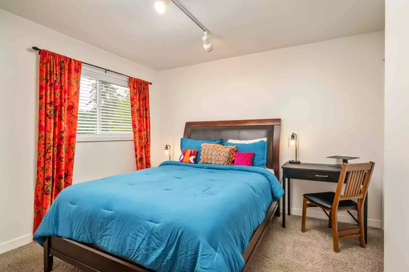 "Lovely home with a bright and colorful kitchen, amazing backyard and comfortable beds. Super quiet and peaceful area." - Maggie