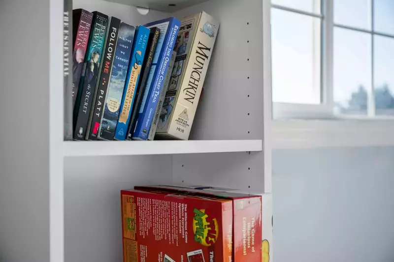 Enjoy a day relaxing day of reading and games.