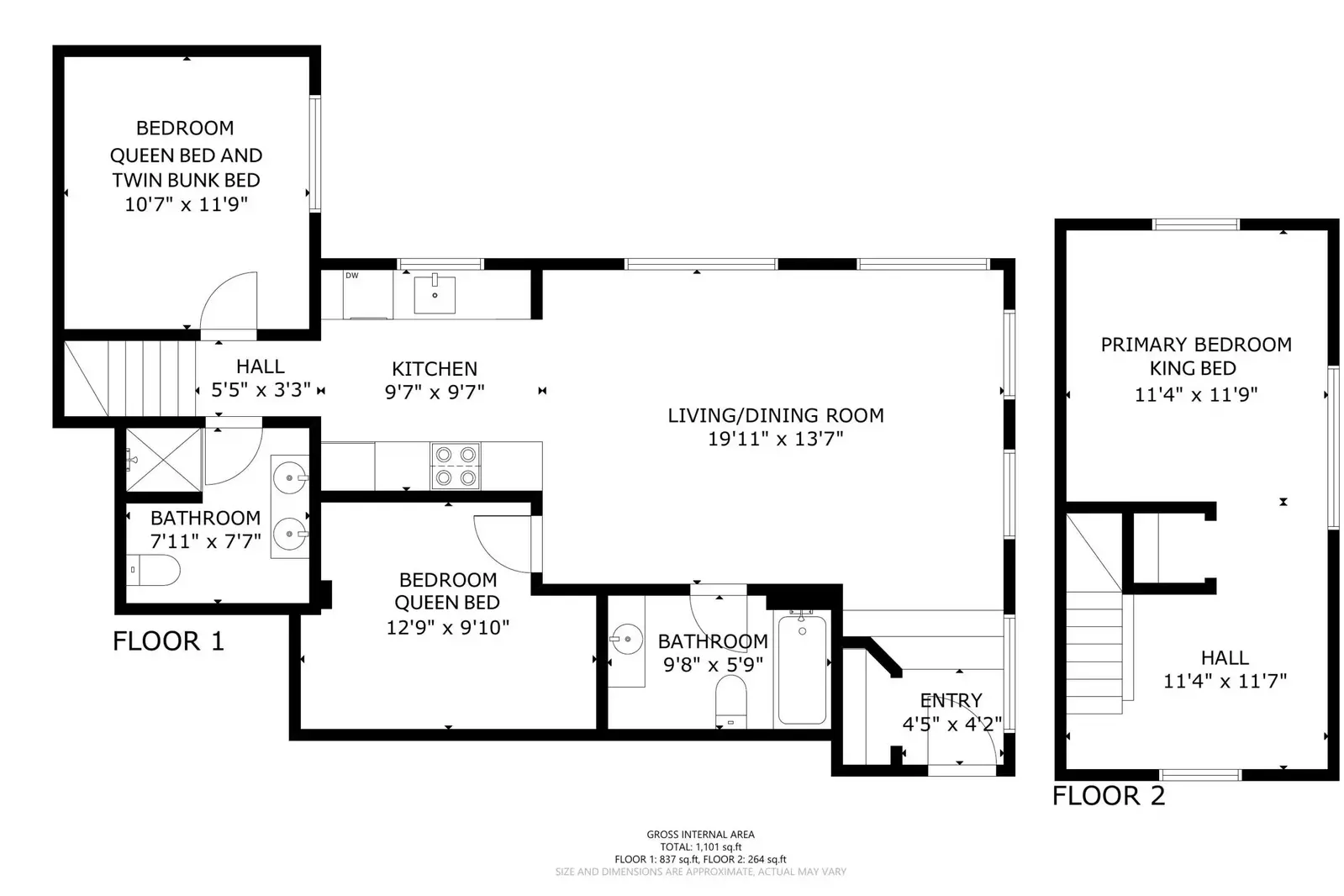 The Cottages at Rockaway Beach are near a bunch of the towns fun shops, sights, and restaurants.