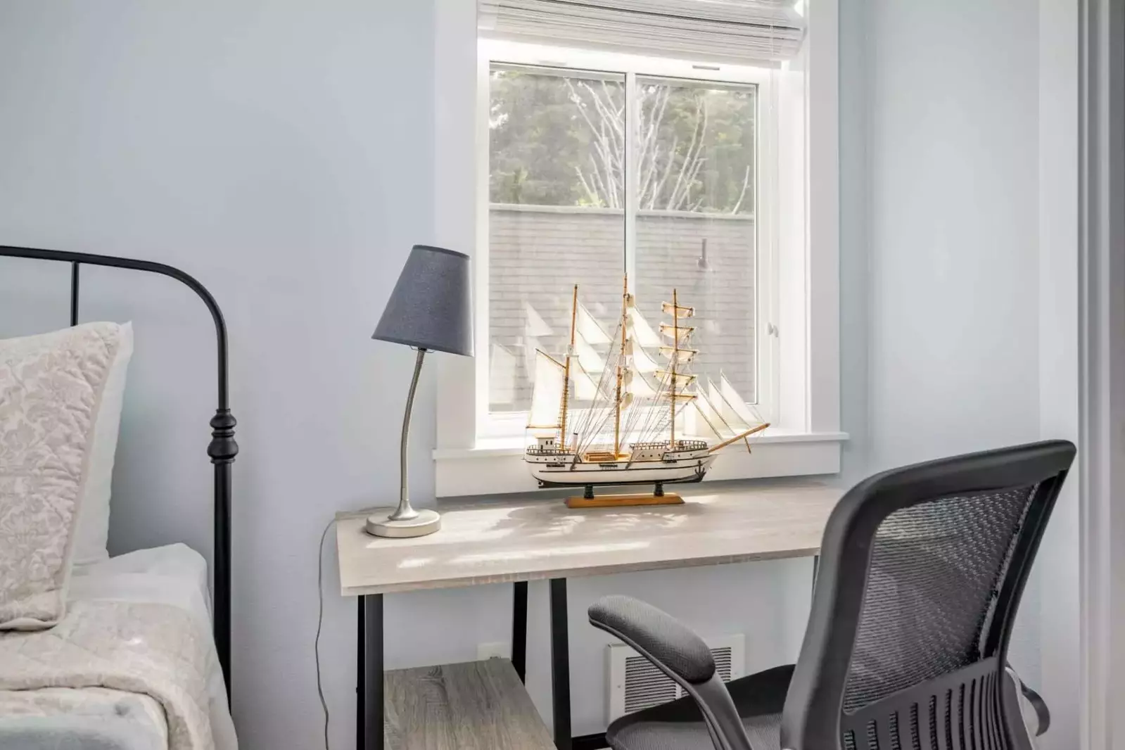 A desk and office chair so you can work from home from the beach!