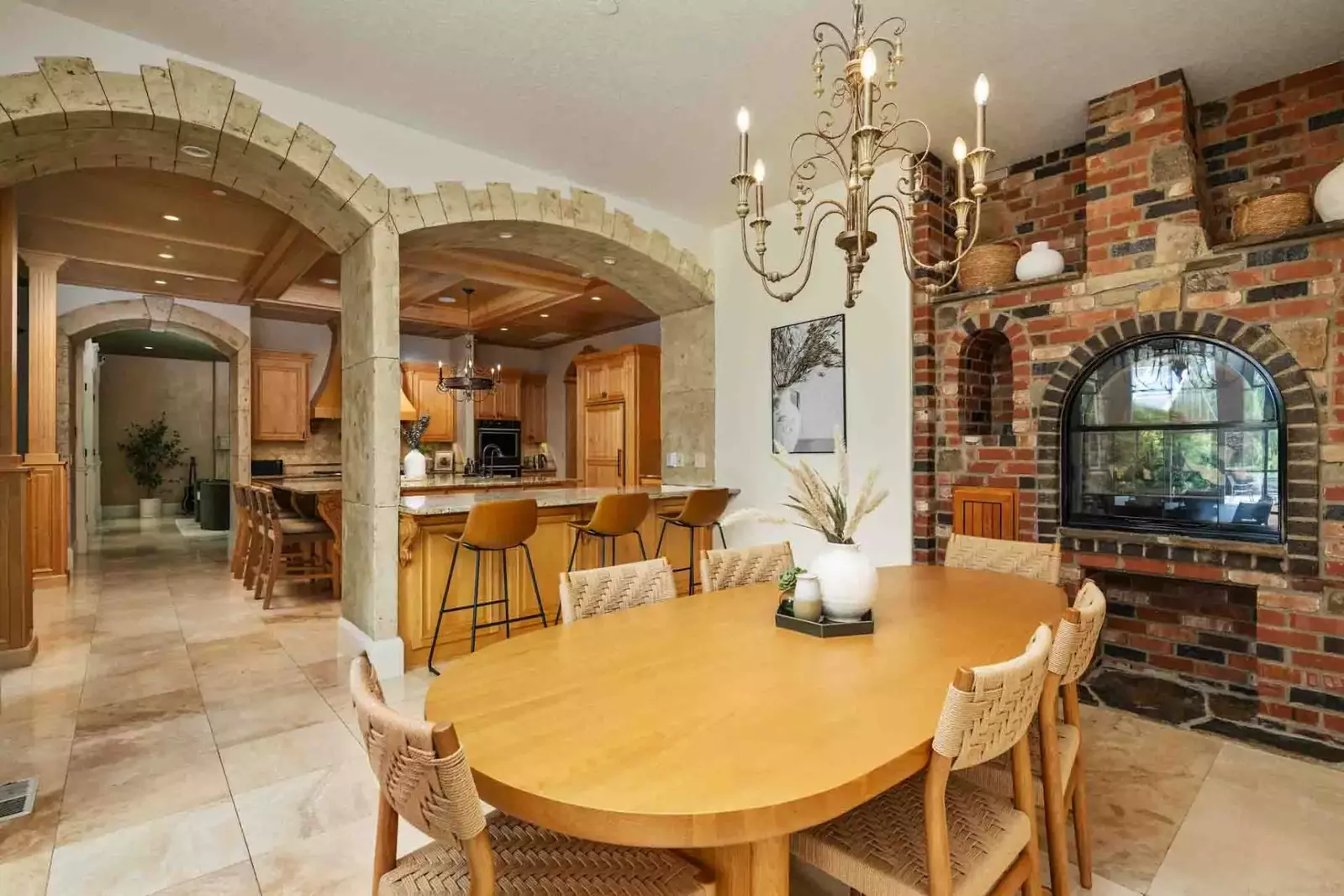 The property is designed with great care.