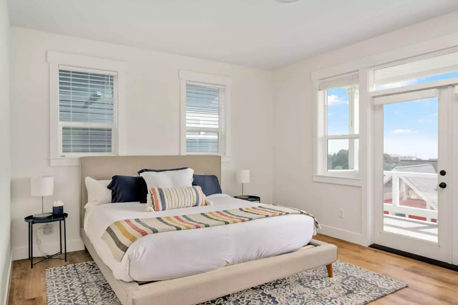 Each room has it's own vibrant and welcoming personality.