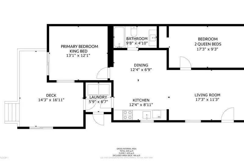 "The best! We had everything we needed. Fun stuff in the back. Games, fire pit, chairs, sand. It was awesome!" - Christine