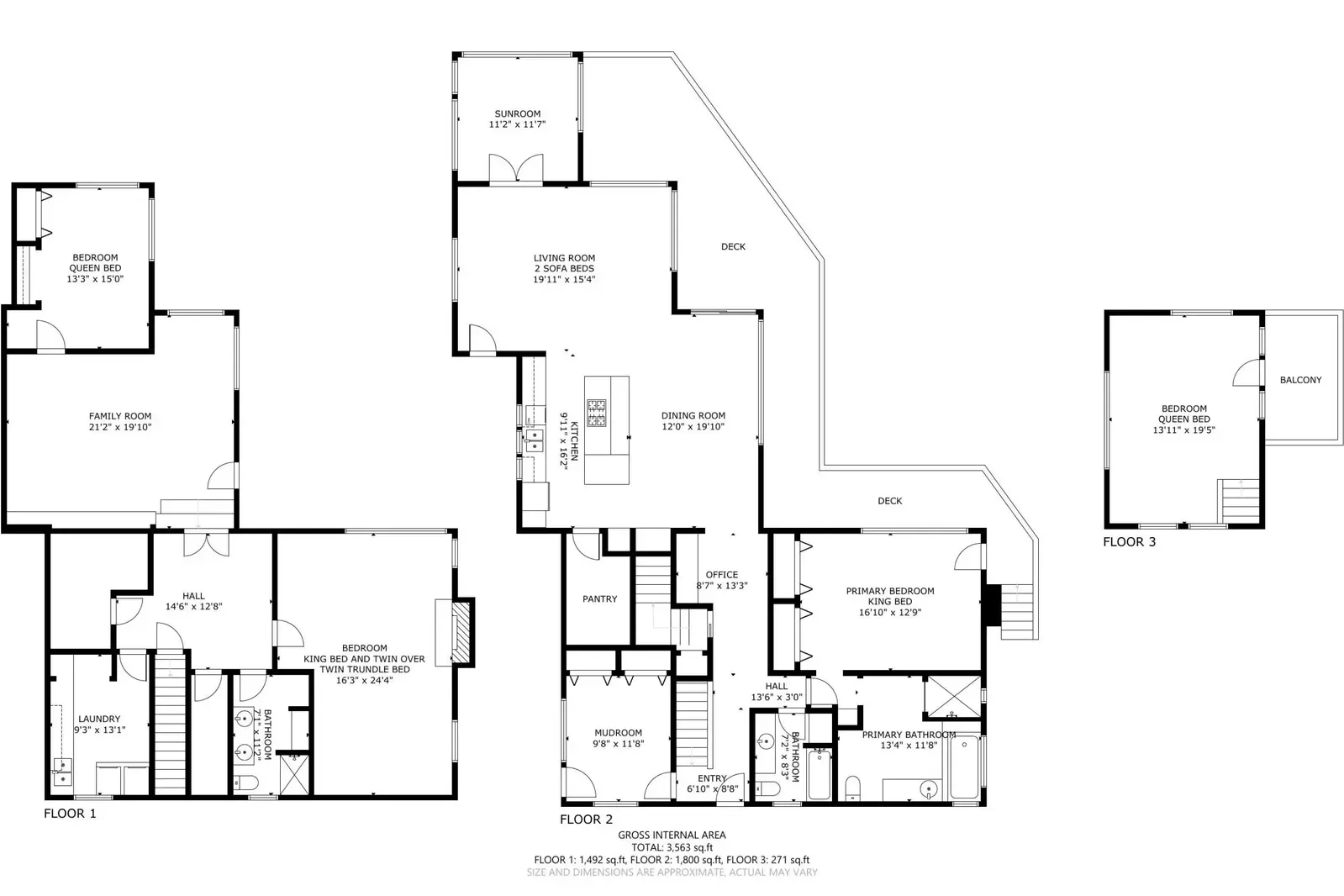 With ample sleeping and common areas, CherryView Lane is a perfect place to bring the whole family.