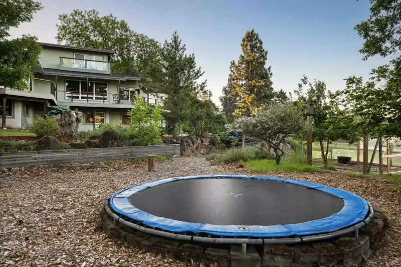 Have a fun and responsible time jumping on the trampoline.