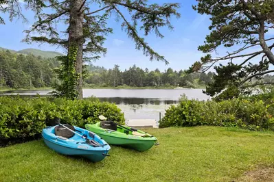Kayaks provided for guest use!