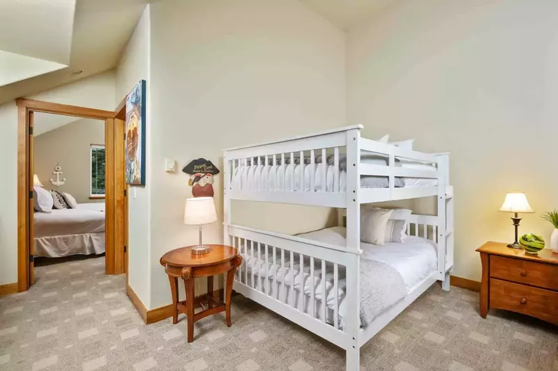 The bunk room is a perfect place for kids and kids at heart!