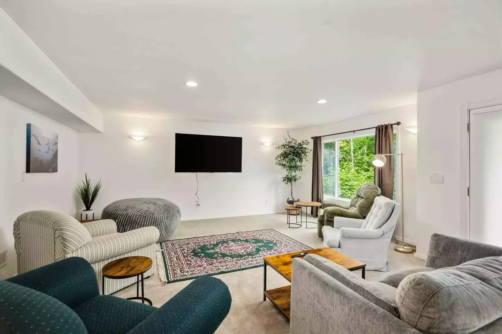 This rental has multiple smart tvs for guest entertainment.