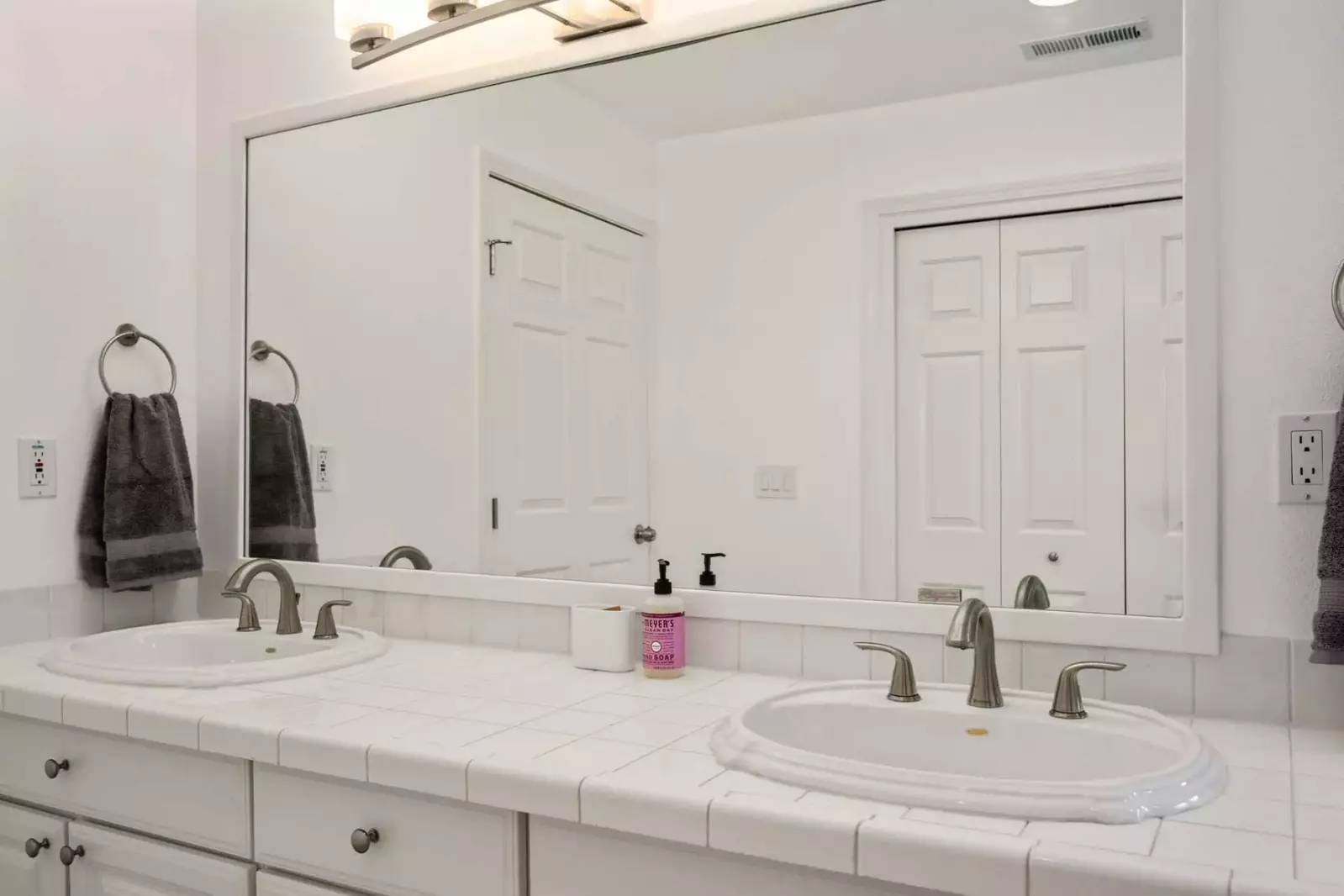 The bathrooms are luxurious and built with care.