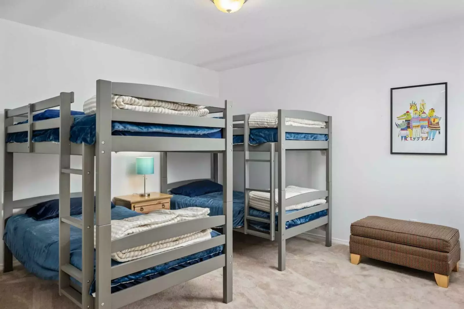 The bunk room is a perfect place for kids and kids at heart!