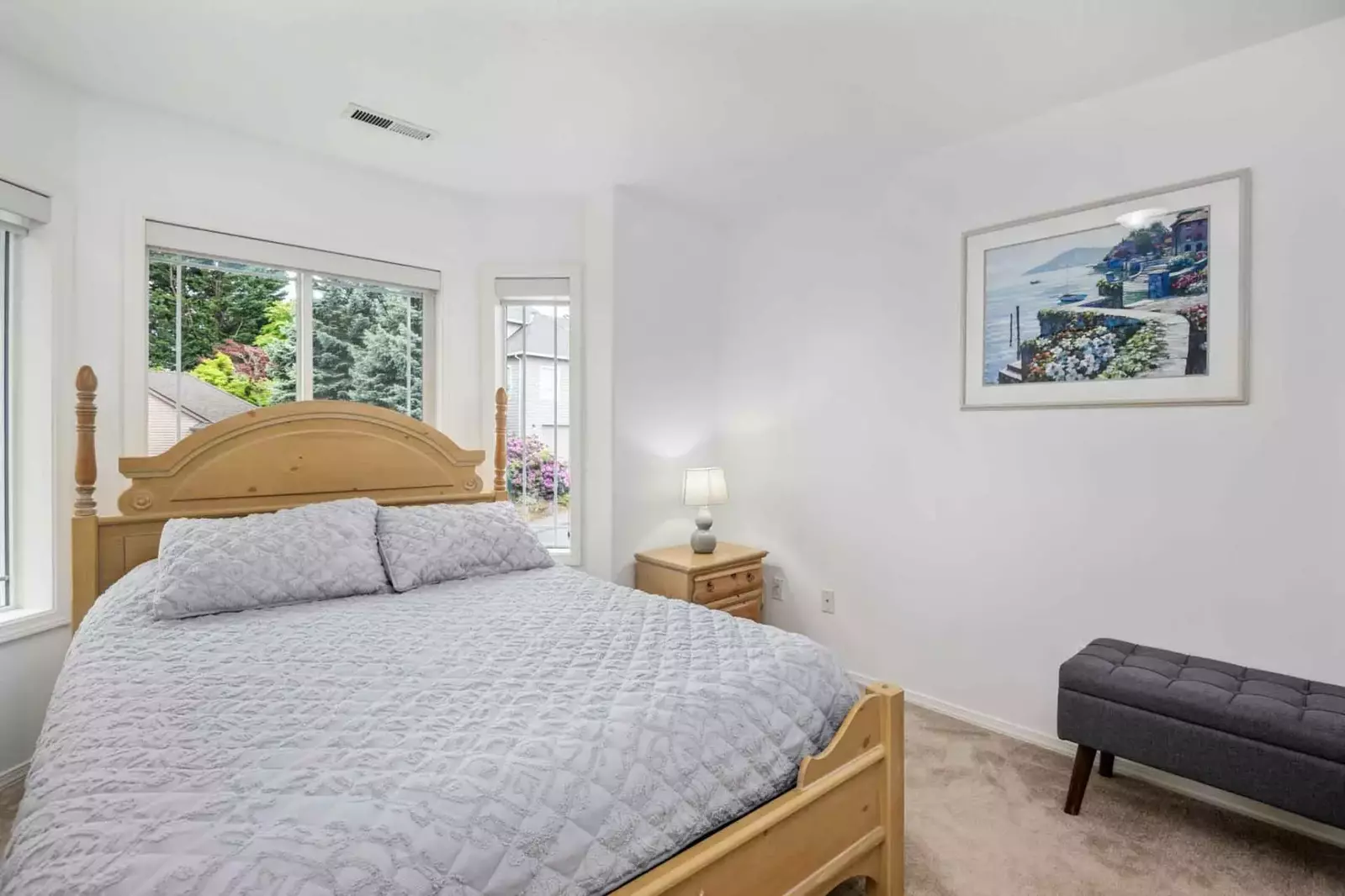 The beds are all updated and incredibly comfortable. It will be a challenge to not sleep in.