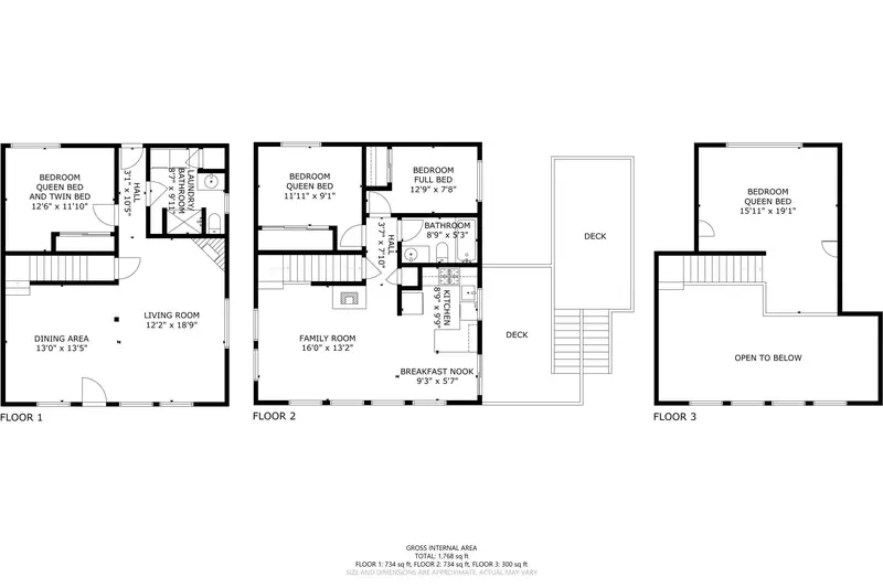 A detailed layout of  Hemlock House.