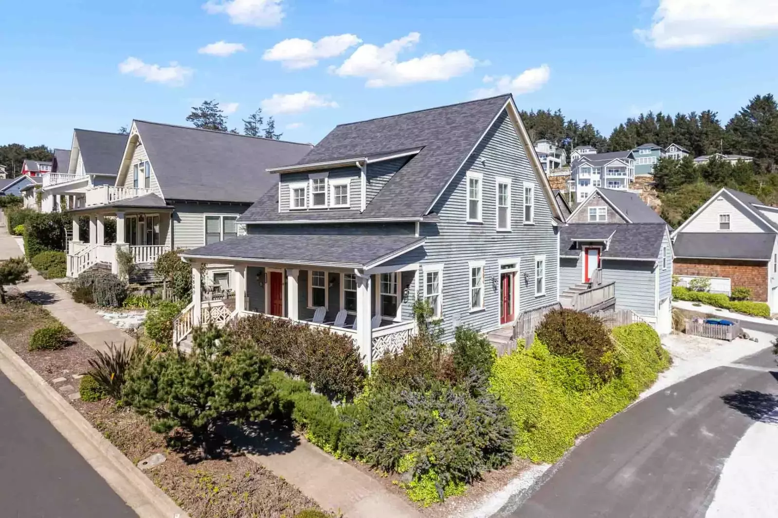 Enjoy this large corner property in the gorgeous Olivia Beach neighborhood of Lincoln City, Oregon.