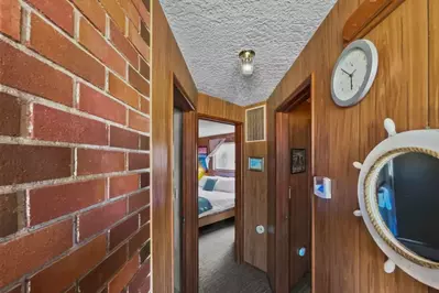 This rental is a lovely coastal property right on the beach.