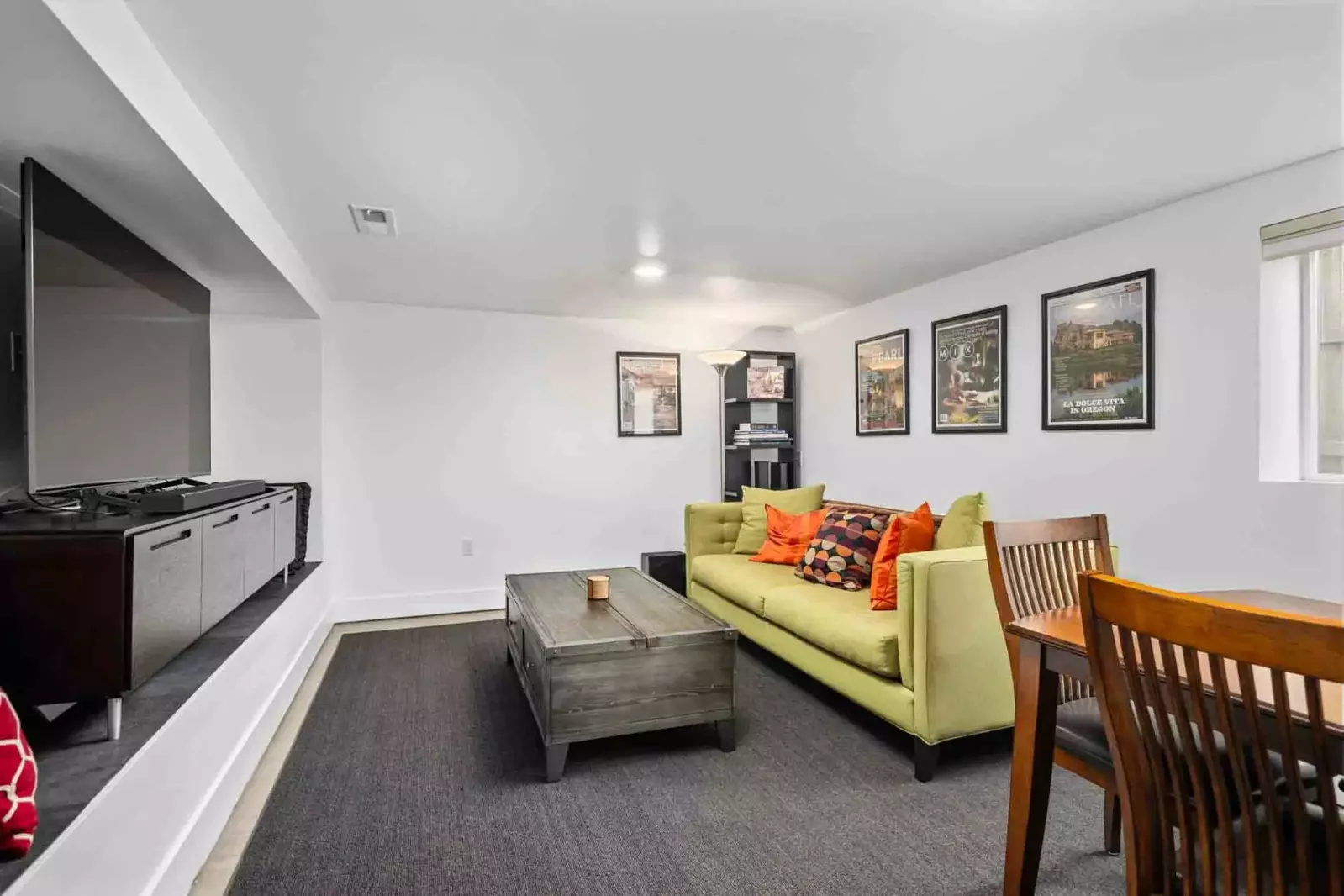 We especially liked the two separate living spaces on separate levels of the house for the kids to play. - Alexis