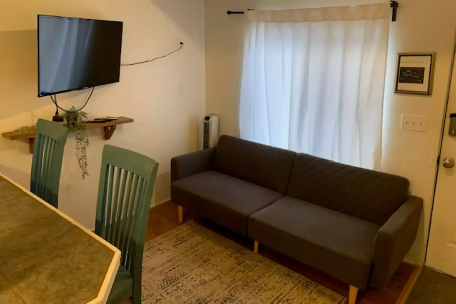 Watch you favorite movies, shows, and sports on this smart tv after a day exploring the Oregon Coast.