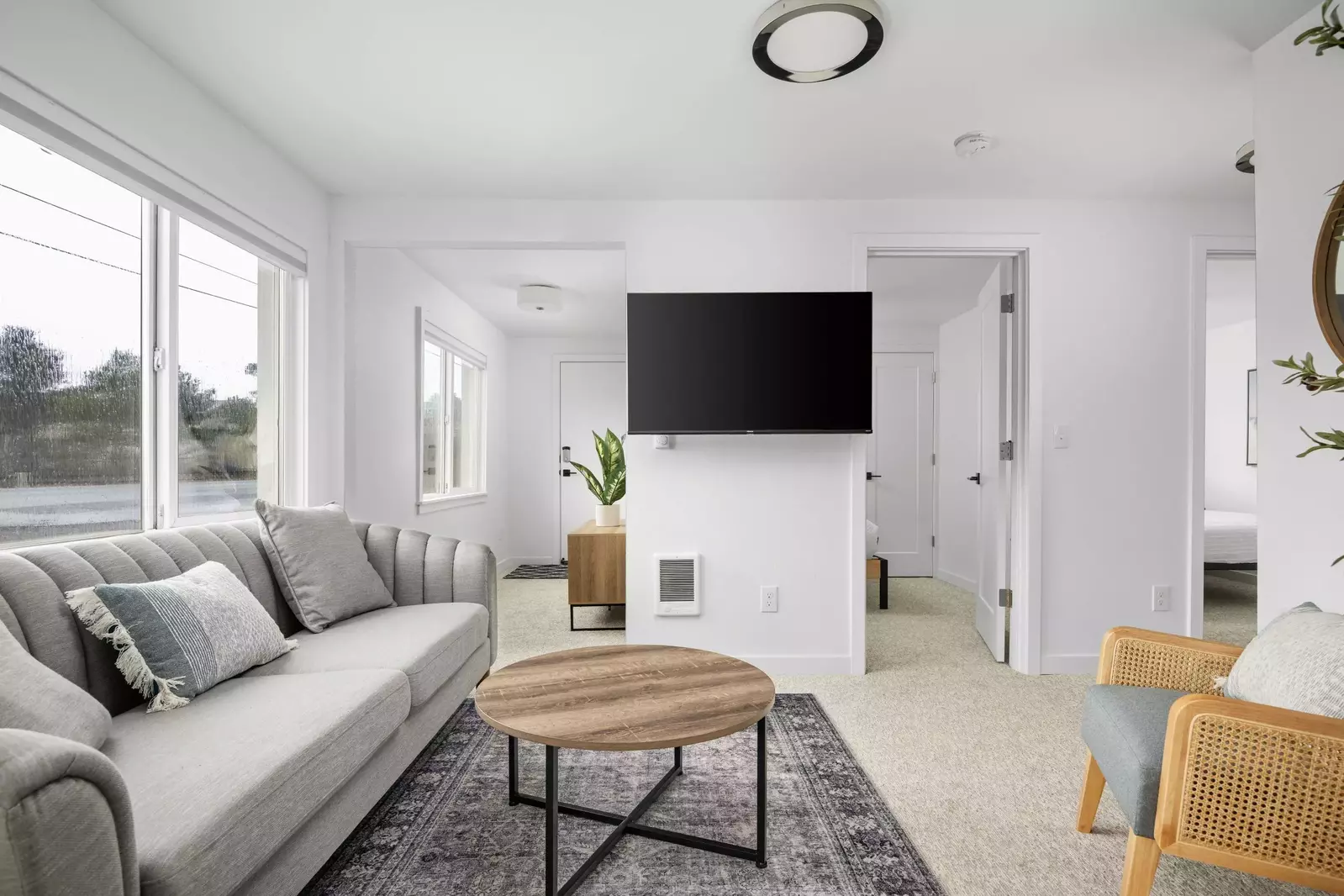 Watch you favorite movies, shows, and sports on this smart tv after a day exploring the Oregon Coast.