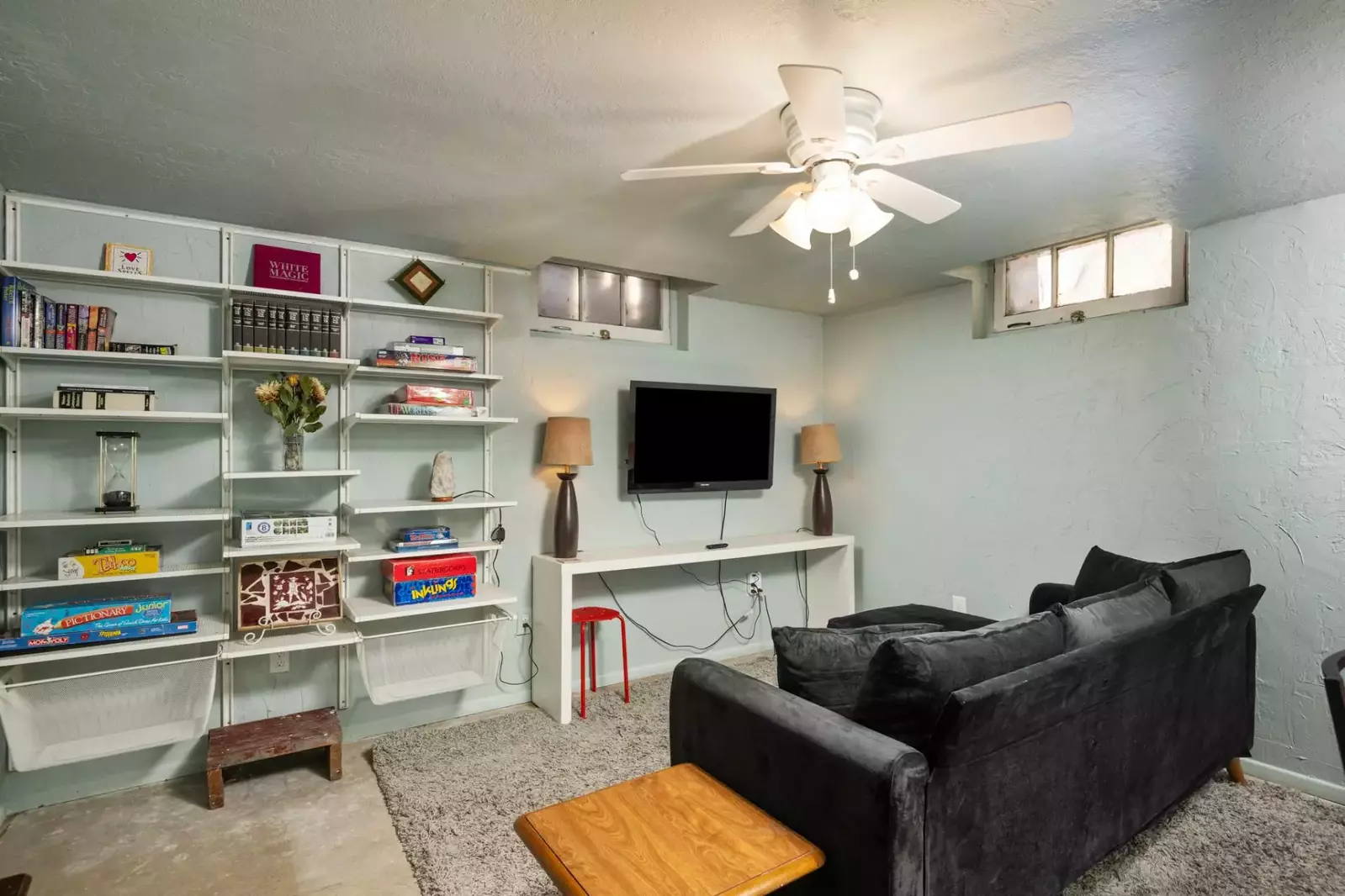 Watch you favorite movies, shows, and sports on this smart tv.