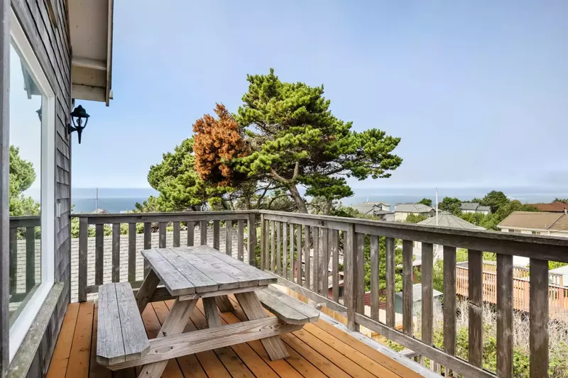 Beach access is just a few blocks from the rental.