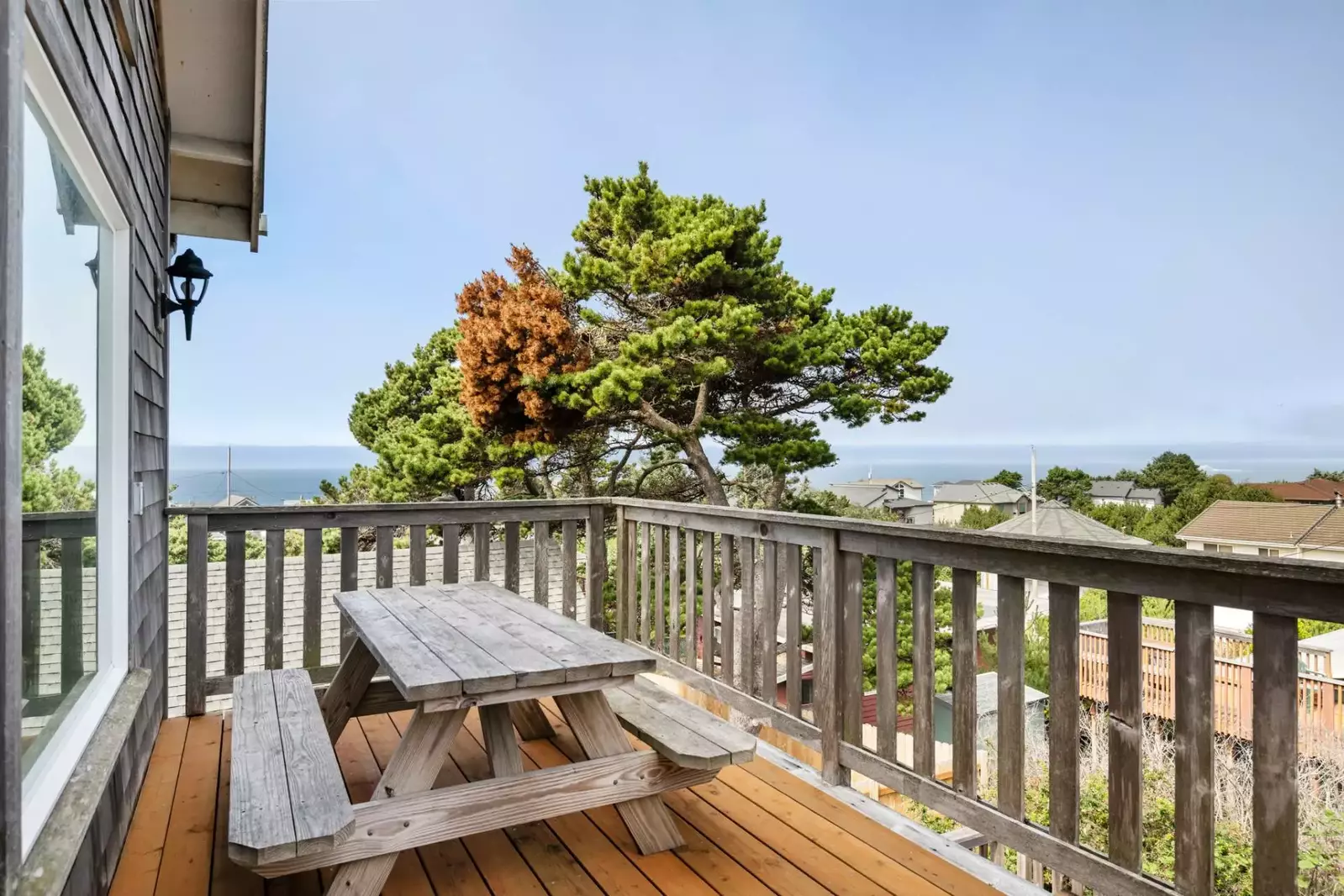 Beach access is just a few blocks from the rental.