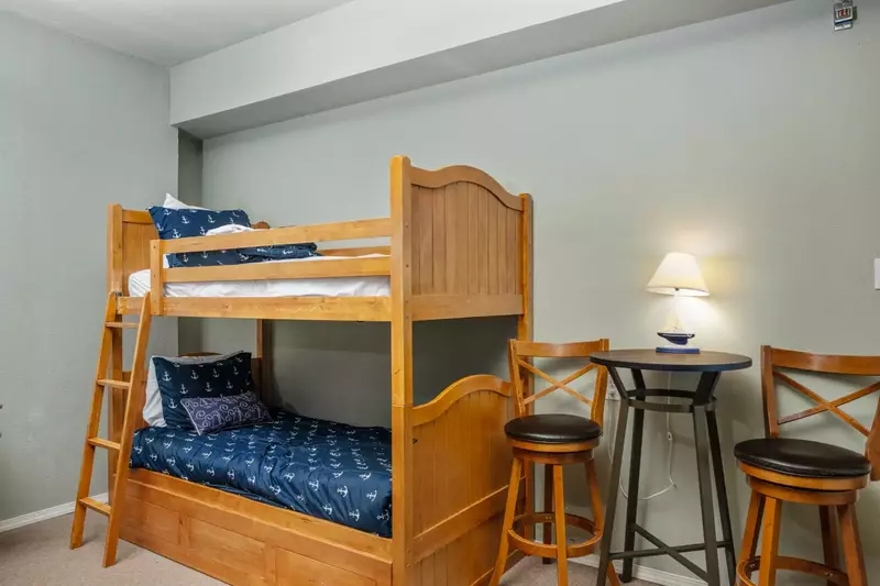 The bunk room is a perfect place for kids and kids at heart!