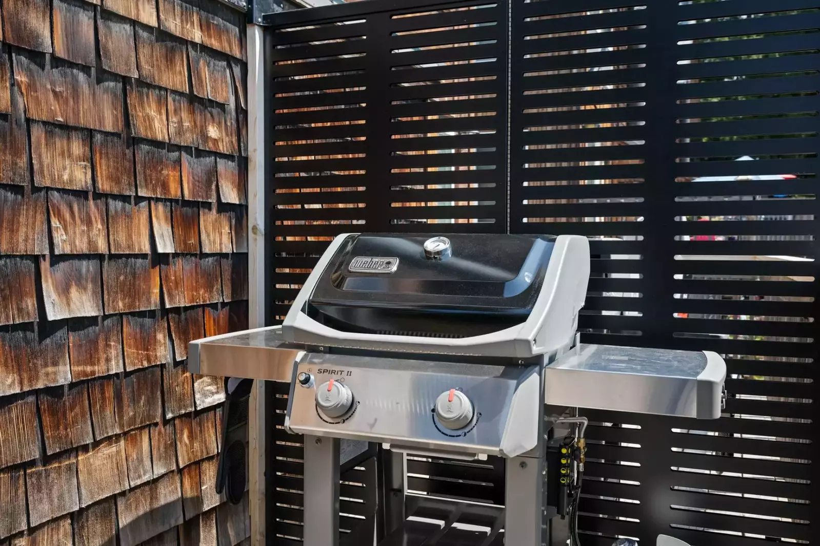 Grill up a wonderful feast on the BBQ. We suggest getting ingredients from farms of the Mt. Hood Fruit Loop.