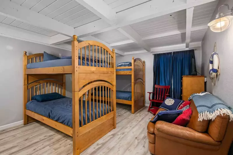 The bunk room is a perfect place for kids and kids at heart!