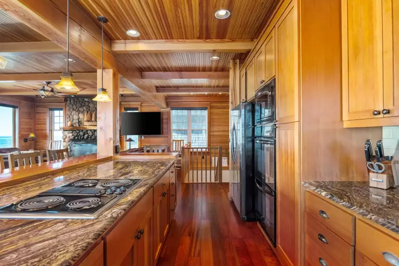 Craftsman detail bring historic elegance to your stay.