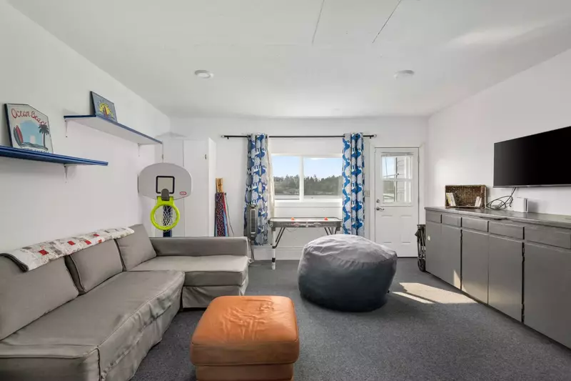 The game room is a fun place to hang out with friends and family.