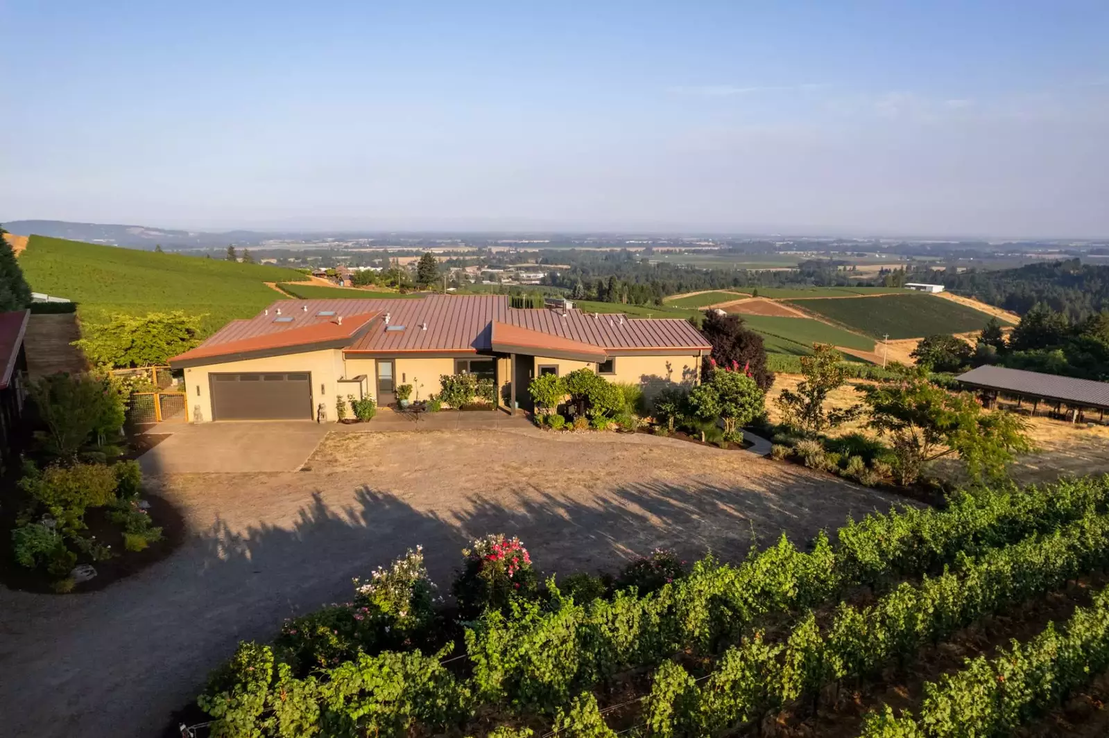 The Willamette Valley is famous for excellent wine. Feel free to reach out to us and we will tell you all about our favorite vineyards and wineries.