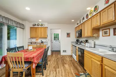 Cook delicious meals for breakfast, lunch, and dinner in this fully equipped kitchen. We suggest grabbing some seafood from a local market.