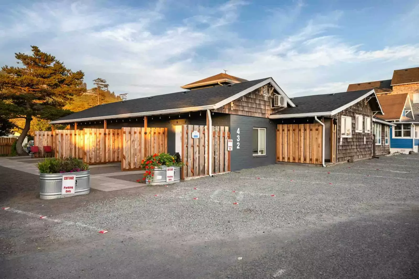 The Cottages at Rockaway Beach are near a bunch of the towns fun shops, sights, and restaurants.