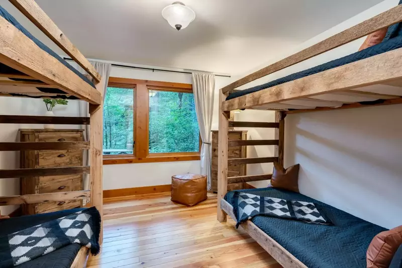 The bunk room is a perfect place for kids and kids at heart!