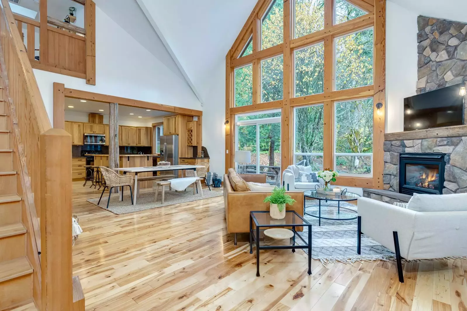 The common space is gorgeous and incredibly spacious.